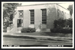 Foto-AK Columbus, WI, US Post Office  - Sonstige & Ohne Zuordnung