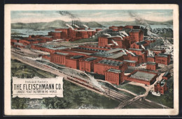 AK Peekskill, NY, The Fleischmann Co. Factory  - Autres & Non Classés