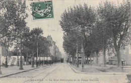 42 ROANNE LA RUE NATIONALE ET LA PLACE DORIAN - Roanne