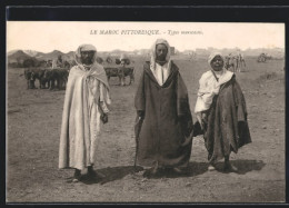 AK Maroc, Types Marocains, Arabische Volkstypen  - Zonder Classificatie