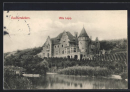 AK Aschersleben, An Der Villa Lapp  - Aschersleben