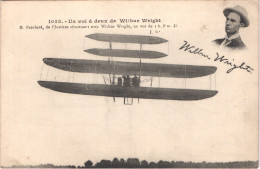 TH AVIATION AVION - Hauser 1053 - Vol à Deux De WILBUR WRIGT - Animée - Belle - Autres & Non Classés