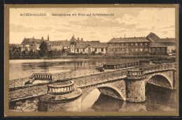 AK Witzenhausen, Werrabrücke Mit Blick Auf Kolonialschule  - Witzenhausen