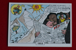 French PC Yeti News 1953 Hillary Tenzing Summit Everest Mountaineering Himalaya Escalade Alpinisme - Mountaineering, Alpinism