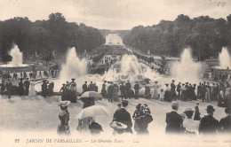 78-VERSAILLES LES JARDINS LES GRANDES EAUX-N°5194-F/0339 - Versailles (Schloß)