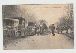CPA - 01 - LAGNIEU (Ain) - Caravane De Bohêmiens, Route D' Ambérieu Voy En 1907 - PEU COMMUNE - Non Classificati