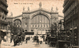 N°3983 W -cpa Paris -la Gare Du Nord- - Stations Without Trains