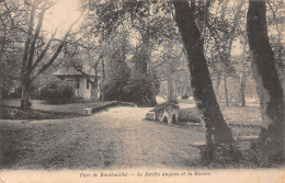 78-RAMBOUILLET LE PARC LE JARDIN ANGLAIS ET LA RIVIERE-N°T5195-B/0187 - Rambouillet (Schloß)