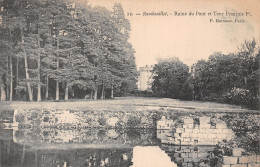 78-RAMBOUILLET RUINE DU PONT ET TOUR FRANCOIS 1ER-N°T5195-B/0189 - Rambouillet (Château)