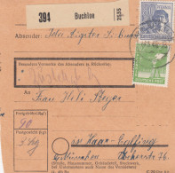 Paketkarte 1948: Buchloe Nach Haar Eglfing - Briefe U. Dokumente