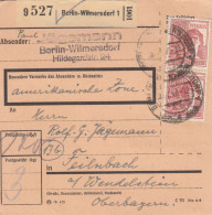 Paketkarte 1947: Berlin-Wilmersdorf Nach Feilnbach, Amerikanische Zone - Briefe U. Dokumente