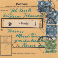 BiZone Paketkarte: Jetzendorf Nach Haar - Lettres & Documents