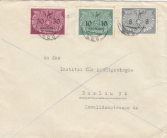 GG: Portogerechter Brief Der 2. Gew. Stufe Von Jaslo-Bodenforschung Nach Berlin - Occupation 1938-45