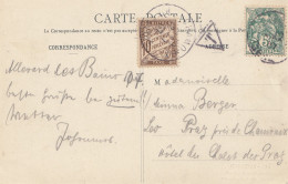 Frankreich: 1907: Ansichtskarte Nach Prag - Ohne Zuordnung