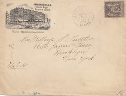 Frankreich: 1892: Marseille Nach USA - Sonstige & Ohne Zuordnung