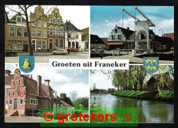 FRANEKER Groeten Uit 4-luik 1974 - Franeker