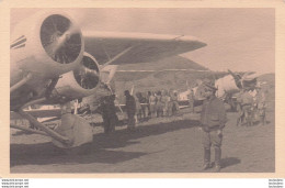 AVION  CAPRONI CA-133 ET ROMEO RO 37 ARMEE ITALIENNE CARTE PHOTO - Luchtvaart