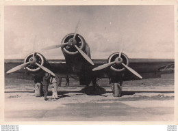 AVION  SAVOIA MARCHETTI  PHOTO ORIGINALE 9 X 6 CM - Aviation