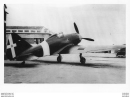 AVION  REGGIANE RE-2001 FALCO II  PHOTO ORIGINALE 10 X 7 CM - Aviation