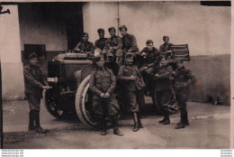 CARTE PHOTO TRACTEUR PAVESI MODELE 30A MILITARIA TRATTORE ITALIEN - Other & Unclassified