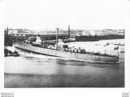 CROISEUR DUC D'AOSTA  LANCEMENT 22/04/1934 RETIRAGE PHOTO GLACEE 15 X 10 CM R1 - Boats