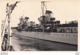 CROISEUR EUGENIO DI SAVOIA PHOTO ORIGINALE 13 X 9 CM - Boats