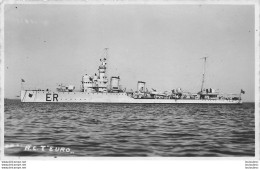 CARTE PHOTO DESTROYER ITALIEN CLASSE TURBINE LE  EURO - Guerre