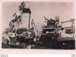 TORPILLEUR ITALIEN LUPO  PHOTO ORIGINALE FORMAT 9 X 6 CM R1 - Schiffe