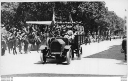 CARTE PHOTO ARMEE ITALIENNE 1928  DIXIEME ANNIVERSAIRE DE LA LIBERATION WW1  CAMION FIAT R1 - War 1914-18