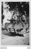 FIAT 618 ARME DE MITRAILLEUSE FIAT REVELLI MODELE 14  ARMEE ITALIENNE PHOTO ORIGINALE  8.50 X 6 CM - Guerre, Militaire