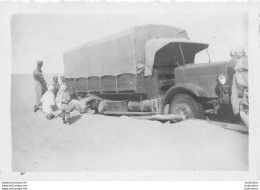 CAMION SPA 31 LIBYE BENGASI 1938 ARMEE ITALIENNE PHOTO ORIGINALE  9 X 6 CM - Guerre, Militaire