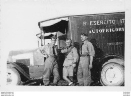 VEHICULE SPA 25 FRIGORIFERO AOI  ARMEE ITALIENNE PHOTO ORIGINALE 9 X 6 CM - Guerre, Militaire