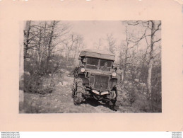 BREDA 32 TRACTEUR D'ARTILLERIE WW2 1941 ARMEE ITALIENNE PHOTO ORIGINALE  8 X 5.50 CM - War, Military