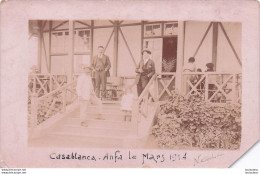 CARTE PHOTO CASABLANCA  ANFA 03/1914 - Casablanca