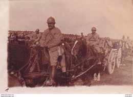 MONTEE AU FRONT  WW1 PHOTO ORIGINALE 6 X 4.50 CM - Guerre, Militaire