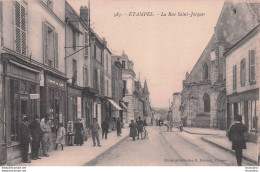 ETAMPES LA RUE SAINT JACQUES - Etampes