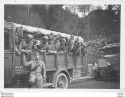 LANCIA RO 1936 DE LA 218° SEZIONE ARMEE ITALIENNE  PHOTO ORIGINALE 8 X 6 CM - Guerre, Militaire