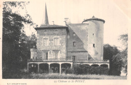 71-SAINT POINT LE CHÂTEAU DE LAMARTINE-N°T5195-D/0391 - Autres & Non Classés