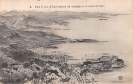 98-VUE DE MONTE CARLO A SAN REMO-N°T5195-G/0007 - Other & Unclassified