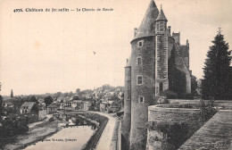 56-JOSSELIN LE CHÂTEAU ET LA VILLE-N°T5195-E/0269 - Josselin