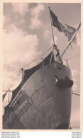 CROISEUR RAIMONDO MONTECUCCOLI   BATEAUX DE GUERRE ITALIEN CARTE PHOTO R1 - Guerre