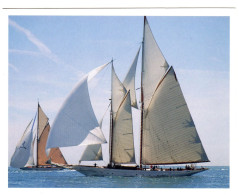 Cartes Les Grands Voiliers  - 3 Cartes Double Avec Leur Enveloppe (6 Photos) - Sailing Vessels