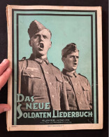 Livre De Chant Du Soldat WW2 N°1 - Très Grand Format - 64 Pages - Achat Immédiat Lolo26 - 1939-45