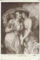 CPA   Arts Musee Du Louvre Greuze Les Deux Amies Nue Erotique - Schilderijen