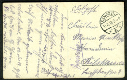 REMAGEN Rhein Krs Ahrweiler 1918 FELDPOST +Orts-o Auf Heroischer Ansichtskarte + Heimatbeleg > Bilshausen B Braunschweig - Feldpost (franchigia Postale)