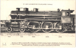 TH LES LOCOMOTIVES - 97  - Machine 188 S - Belle - Treni