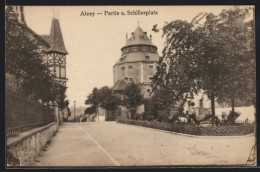 AK Alzey, Partie A. Schillerplatz  - Alzey