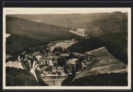 AK Hattenheim Im Rheingau, Totalansicht Von Einem Berg Aus  - Rheingau