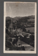 CPA - 65 - Lourdes - La Basilique Et La Monument Interalliés - Circulée En 1936 - Lourdes