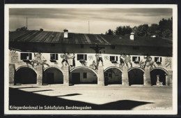 AK Berchtesgaden, Kriegerdenkmal Im Schlossplatz  - Berchtesgaden